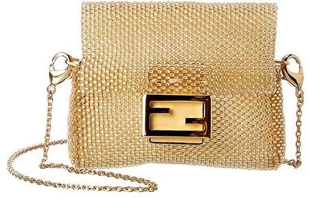 fendi pico baguette glass crossbody